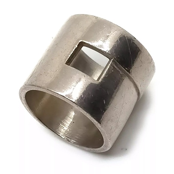 Gucci Ring Silver 925 Size 4 1/8 Made in Italy